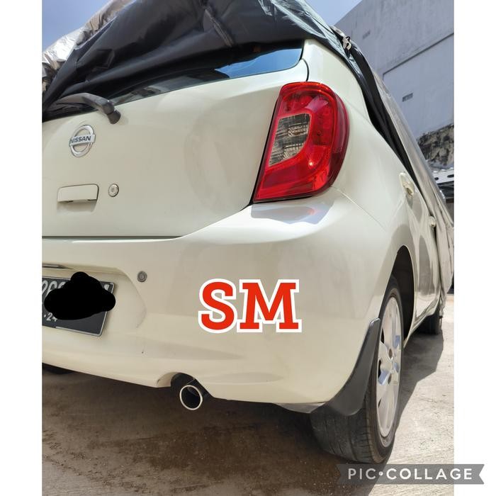 variasi ujung knalpot NISSAN MARCH MUFFLER CUTTER NISSAN MARCH SPAREPART NEW