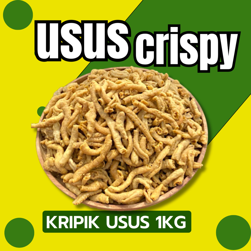 

keripik usus ayam super 1kg gurih renyah enak