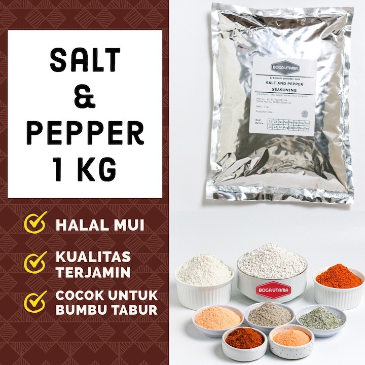 

1 kg bumbu salt pepper shihlin / taiwanese chicken kualitas imporMurah