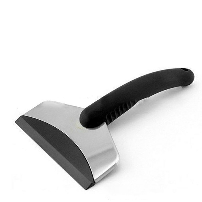 (18 cm) Alat Pembersih / Wiper Kaca / Squeegee Gagang Plastik Panjang Lengkung