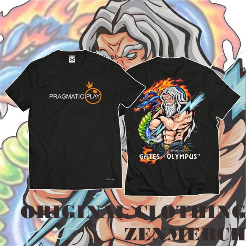Kaos Distro Gate of Olympus Dragon Slot Pragmatic Play Kakek Zeus termurah