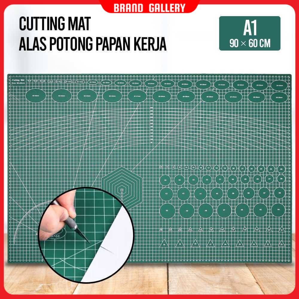 

Working Pad Cutting Mat Alas Potong Papan Kerja A1 90x60cm - QJ4