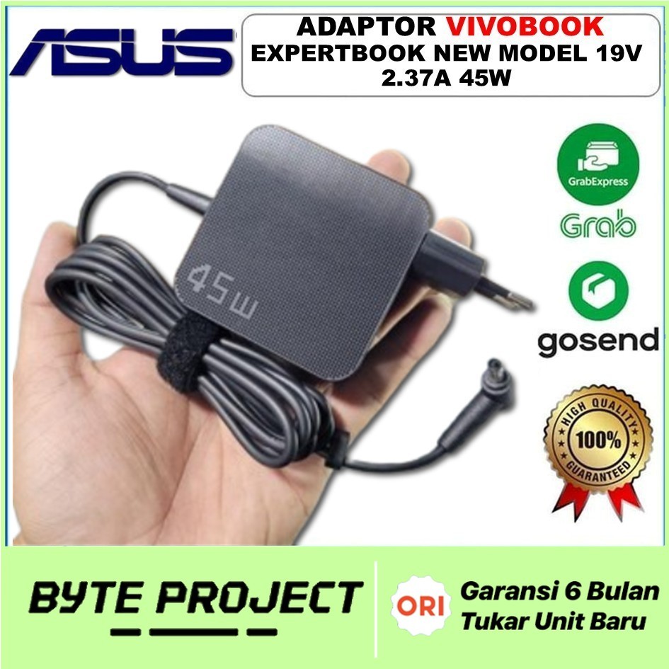 ORI ADAPTOR CHARGER ASUS VIVOBOOK EXPERTBOOK NEW MODEL 19V 2.37A 45W