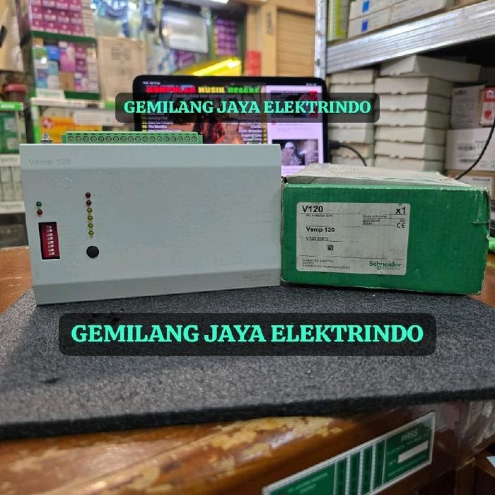 SCHNEIDER  VAMP 120 / ARC PTOTECTION UNIT VAMP 120 & VAMP 121 / SCHNEIDER V120-022973 SCHNEIDER ORIG