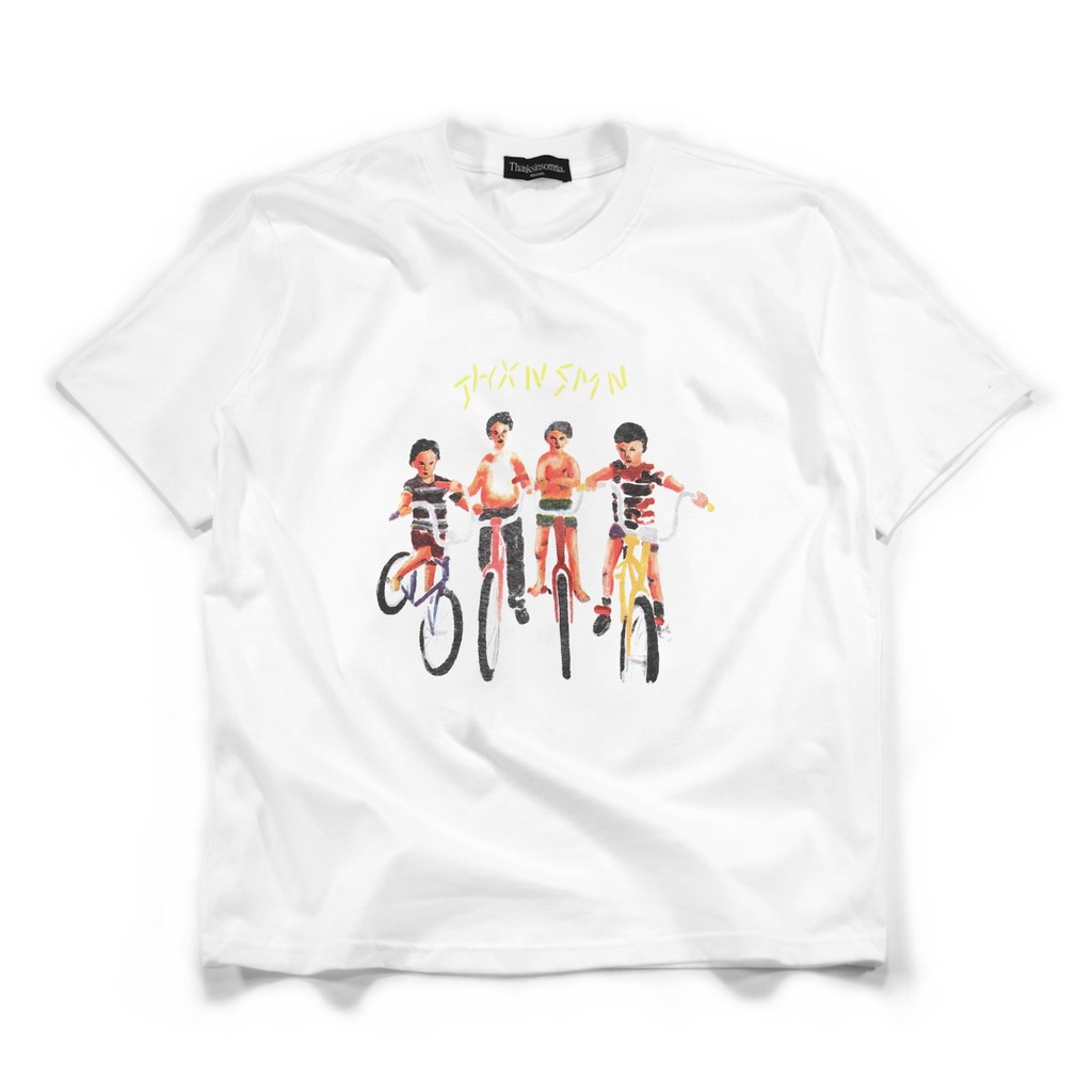 Boxy Fit T Shirt Original Kaos Honeria White Thanksinsomnia