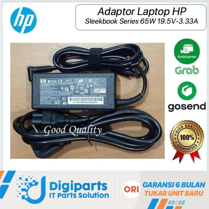 Charger Adaptor HP 14-ep0019tu 14-ep0088tu 14-ep0089tu 14-ep0022tu 19.5V 3.33A 65W