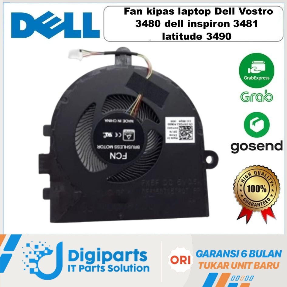 ORIGINAL Fan kipas laptop Dell Vostro 3480 dell inspiron 3481 latitude 3490