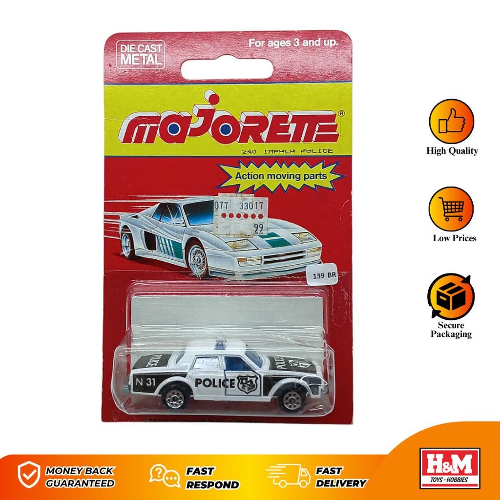 Majorette #240 Chevrolet Impala Police - 139BR - BR3