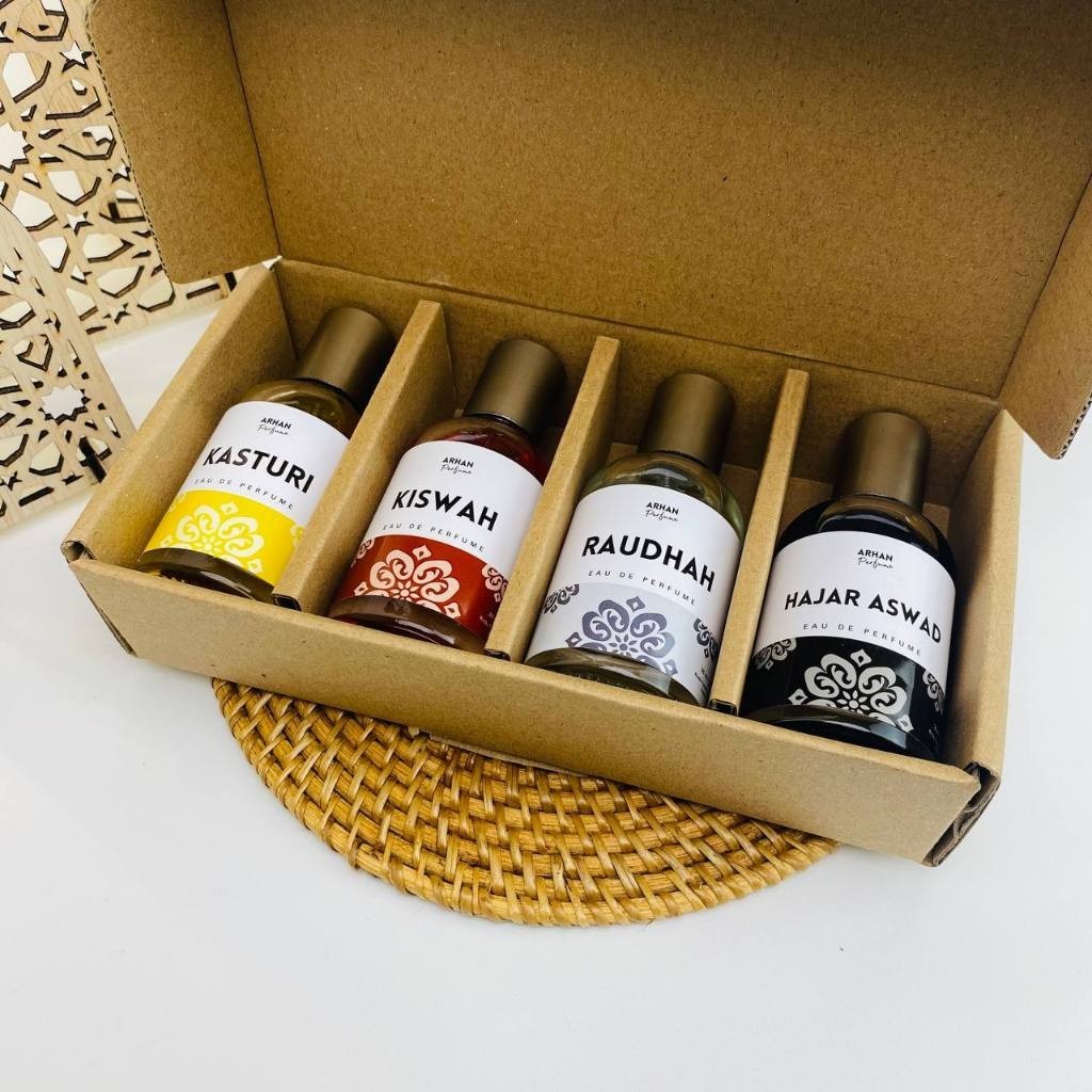 parfum HAJAR ASWAD KISWAH RAUDHAN KASTURI