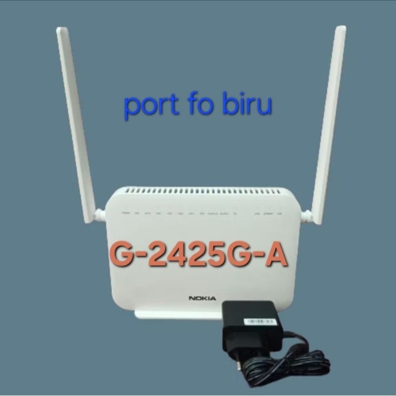 Modem Nokia Model G-2425G-A Port Biru (Kiaxio)