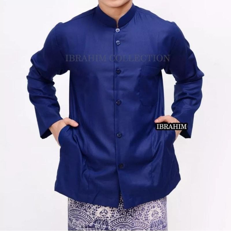 Baju Koko Lengan Panjang Pria Baju Koko Buat Grub Hadroh Sholawatan