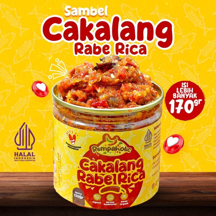 

Sambal Ikan Cakalang Rabe Rica by Rempaholic - 170g - Sambel Pedas Enak Dan Praktis 1909
