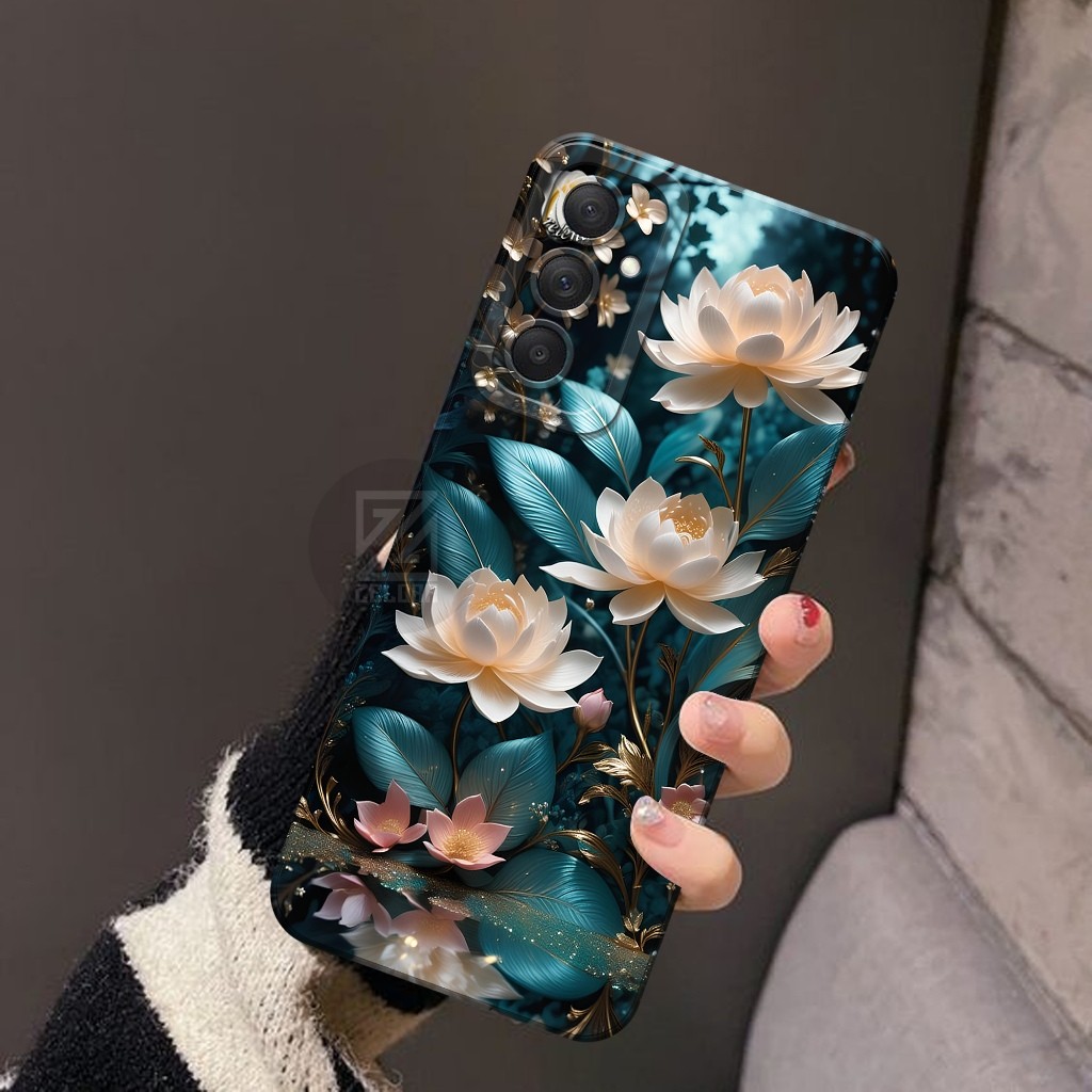 Case Samsung Galaxy A54 5G 2023 - Fashion Case Bunga - Softcase Samsung Galaxy A54 5G 2023 - Casing 