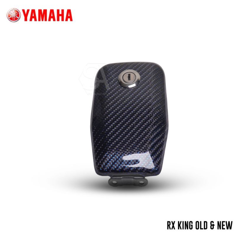 Tutup Tangki RX King Variasi Karbon Carbon Kevlar water glossy
