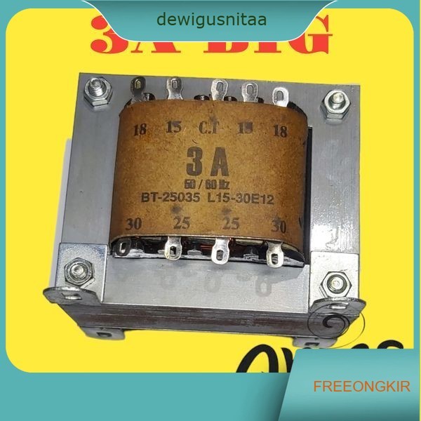 TRAFO 3A BIG TRAFO BIG 3AMPER CT