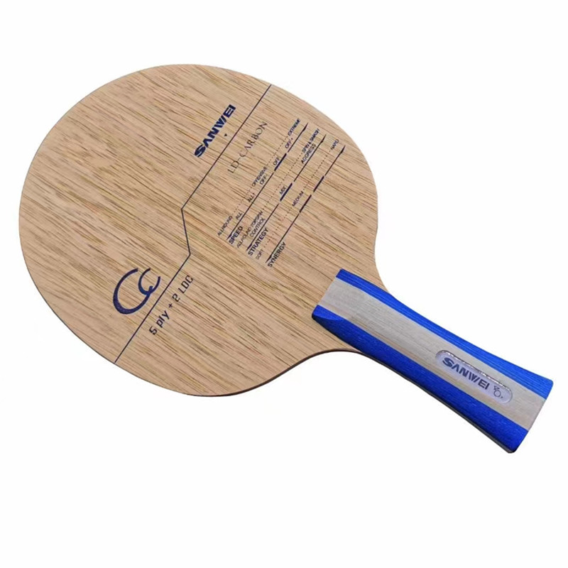 SANWEI CC Table tennis blade 5 wood+2 carbon OFF++ training without box ping pong racket bat paddle 