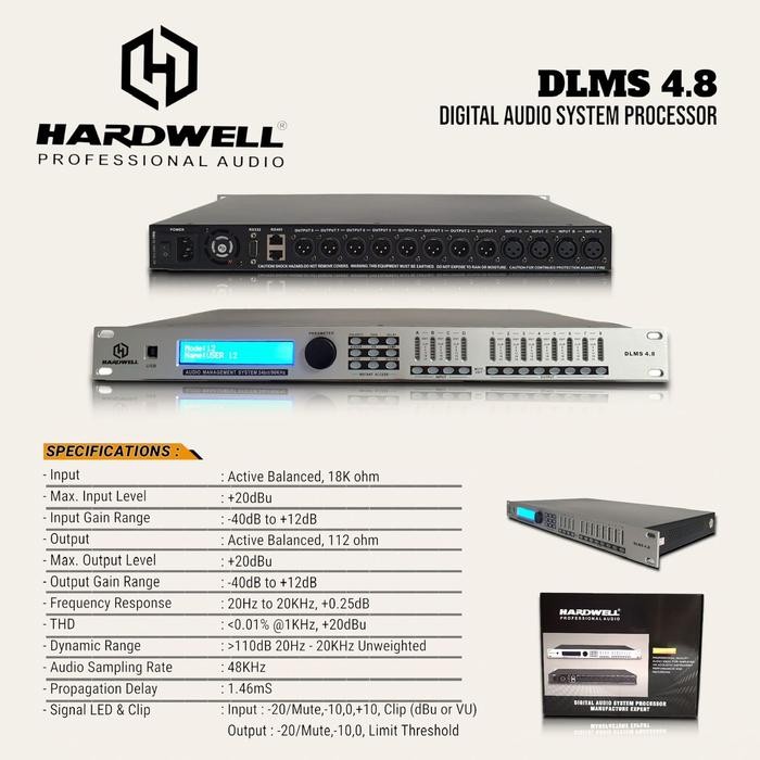 Hardwell Audio Management Speaker DLMS 4.8 / DLMS-4.8 Original