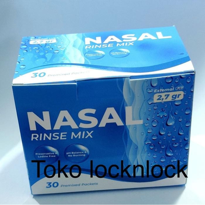 Garam Pembersih Hidung - Nasal Irrigation Salt - Nasal Rinse - Salt