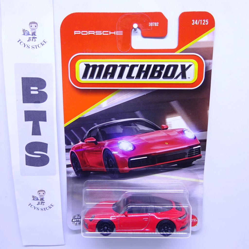 Matchbox Porsche 911 Targa Merah