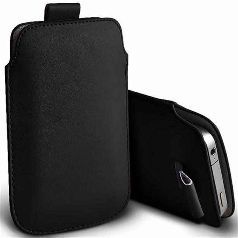 For Nokia 230 (2024) Case Universal Leather Pull Tab Sleeve Pocket Phone Bag for Nokia 3210 5310 631