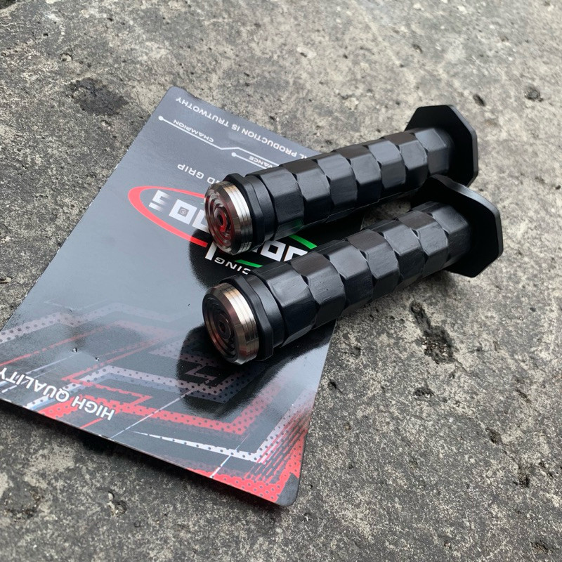 HANDGRIP MOTOR VARIASI HANDFAT GRIP SARUNG GAS MOTOR MOTIF KOTAK MIO BEAT SCOOPY NMAX PCX AEROX VARI