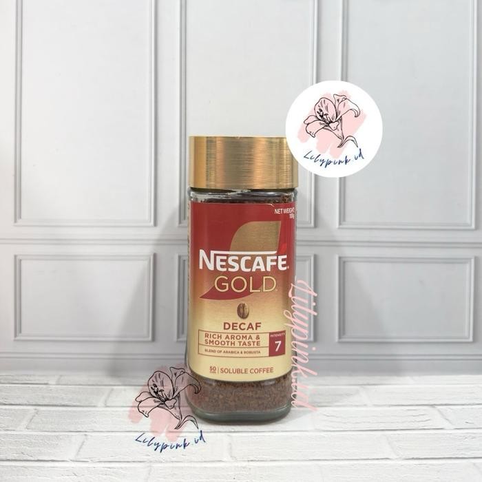 [zerov] Nescafe Gold Jar Soluble Coffee  —200gr - Decaf