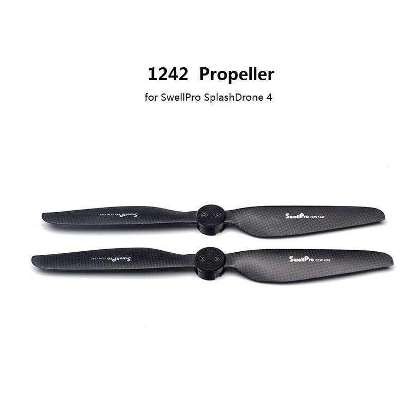 1242 Quick release Propeller with Carbon fiber material for SwellPro Splash Drone 4 Professional Fis