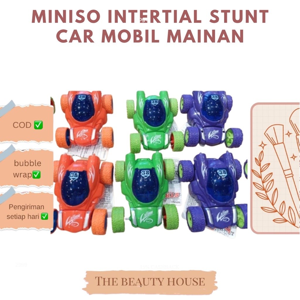 MINISO INTERTIAL STUNT CAR MOBIL MAINAN