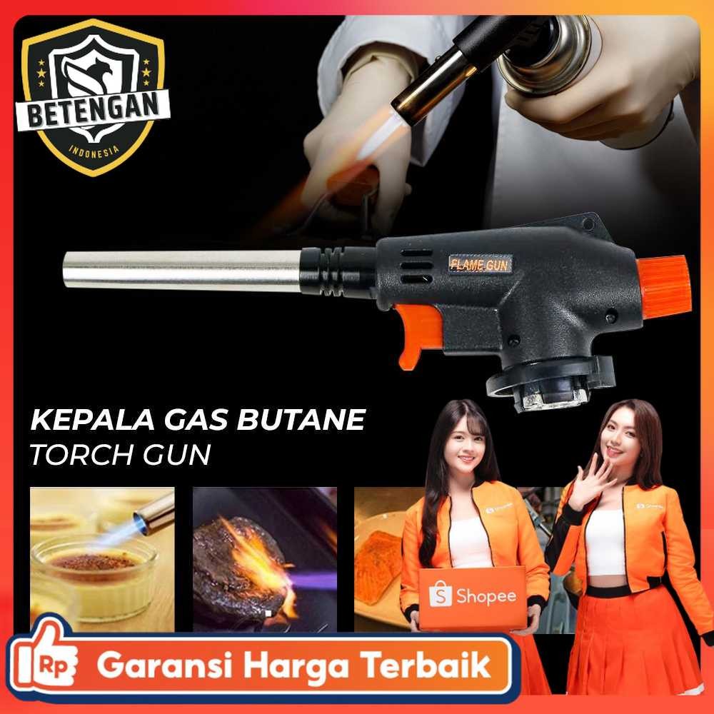 CYCLONE Kepala Gas Butane Cyclone Flame Torch Jet Fire Gun - 930