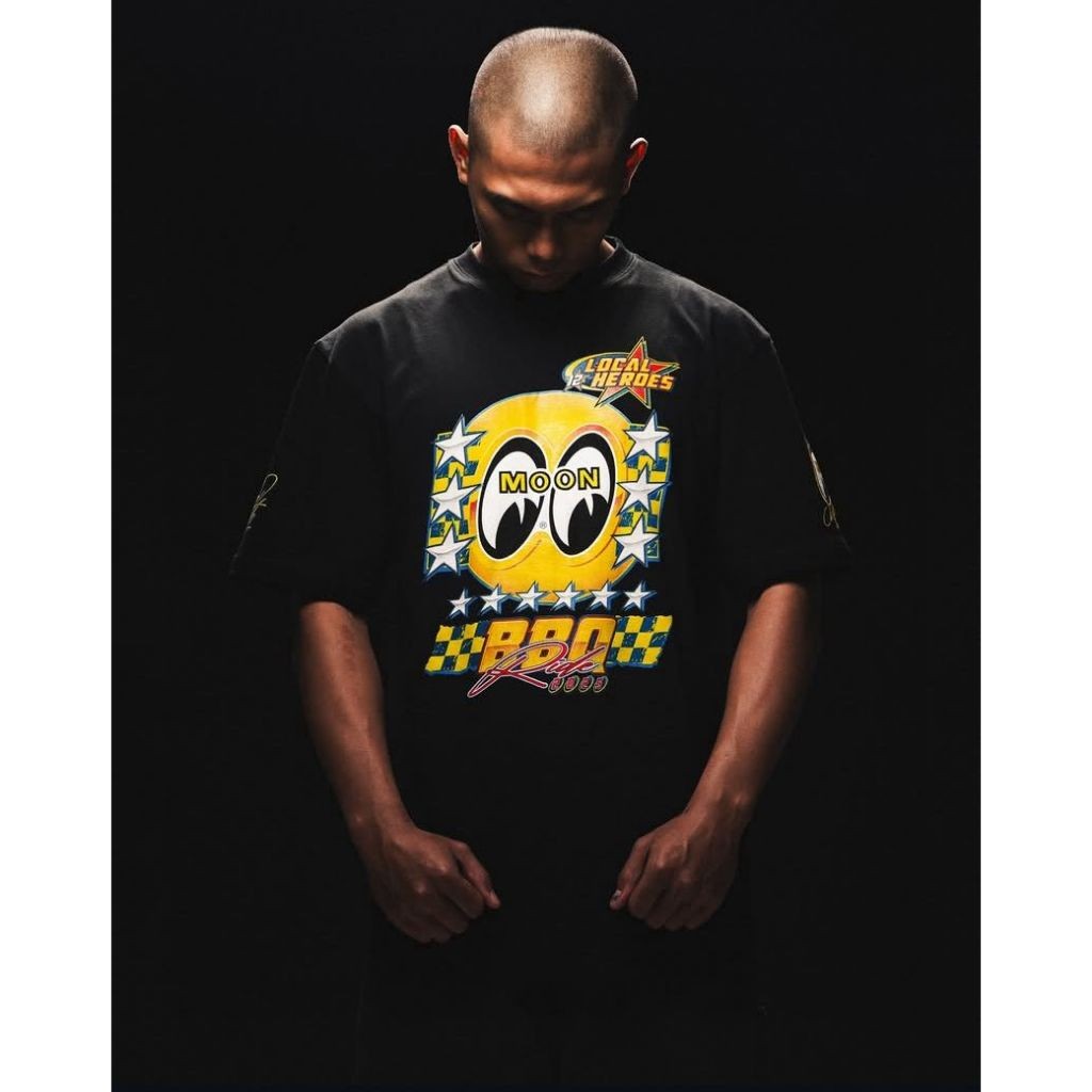 BBQ RIDE 2025 X MOONEYES OFFICIAL MERCH T-SHIRT
