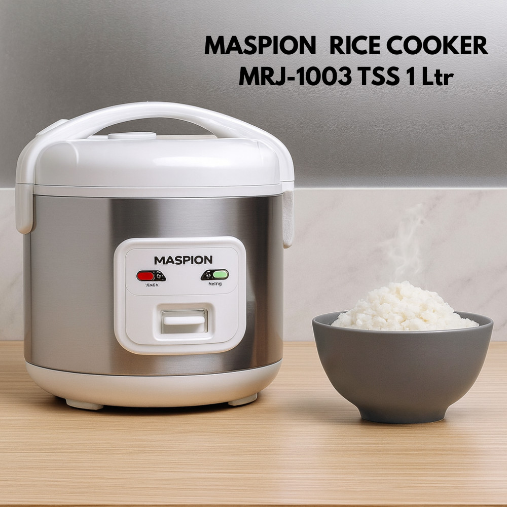 Maspion Magic Cooker MRJ 1003TSS (1L) Rice Cooker Anti Lengket BERGARANSI