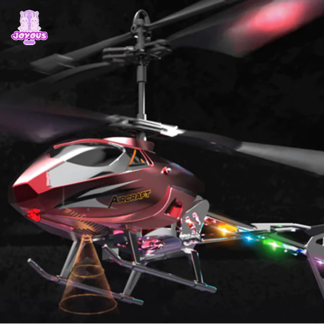 RAIDSHOP Helikopter Remote Control 3,5 Channel Mainan Baru RC Helicopter Besar dengan Lampu Ekor Ber