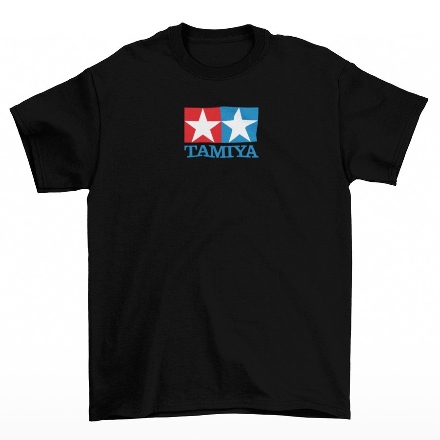 T-Shirt Kaos Tamiya - Logo Black