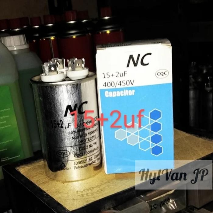 Running Kapasitor 15 + 2uf Sudah QC