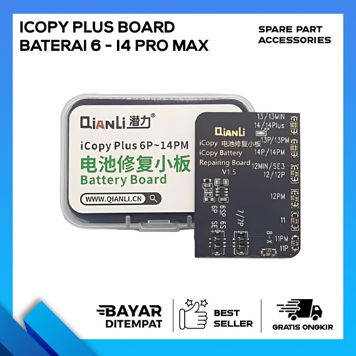 BOARD BATERAI QIANLI ICOPY PLUS FOR 6 PLUS - 14 PRO MAX