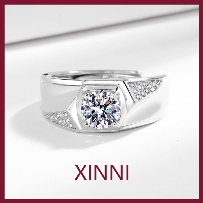 XINNI Cincin Berlian Pria 1 Karat Yang Laris Terjual