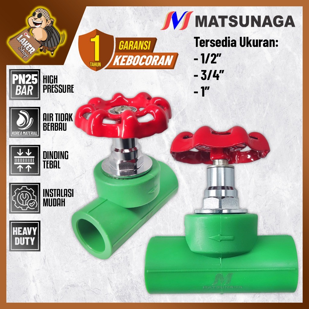 TOKOAKSA Matsunaga Gate Valve PPR