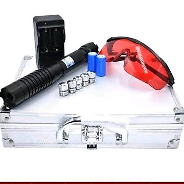 Blue Laser Pointer Bisa Bakar/Laser 50.000mw Laser Nelayan Berkualitas Bisa Bakar Kertas / Korek /Pl