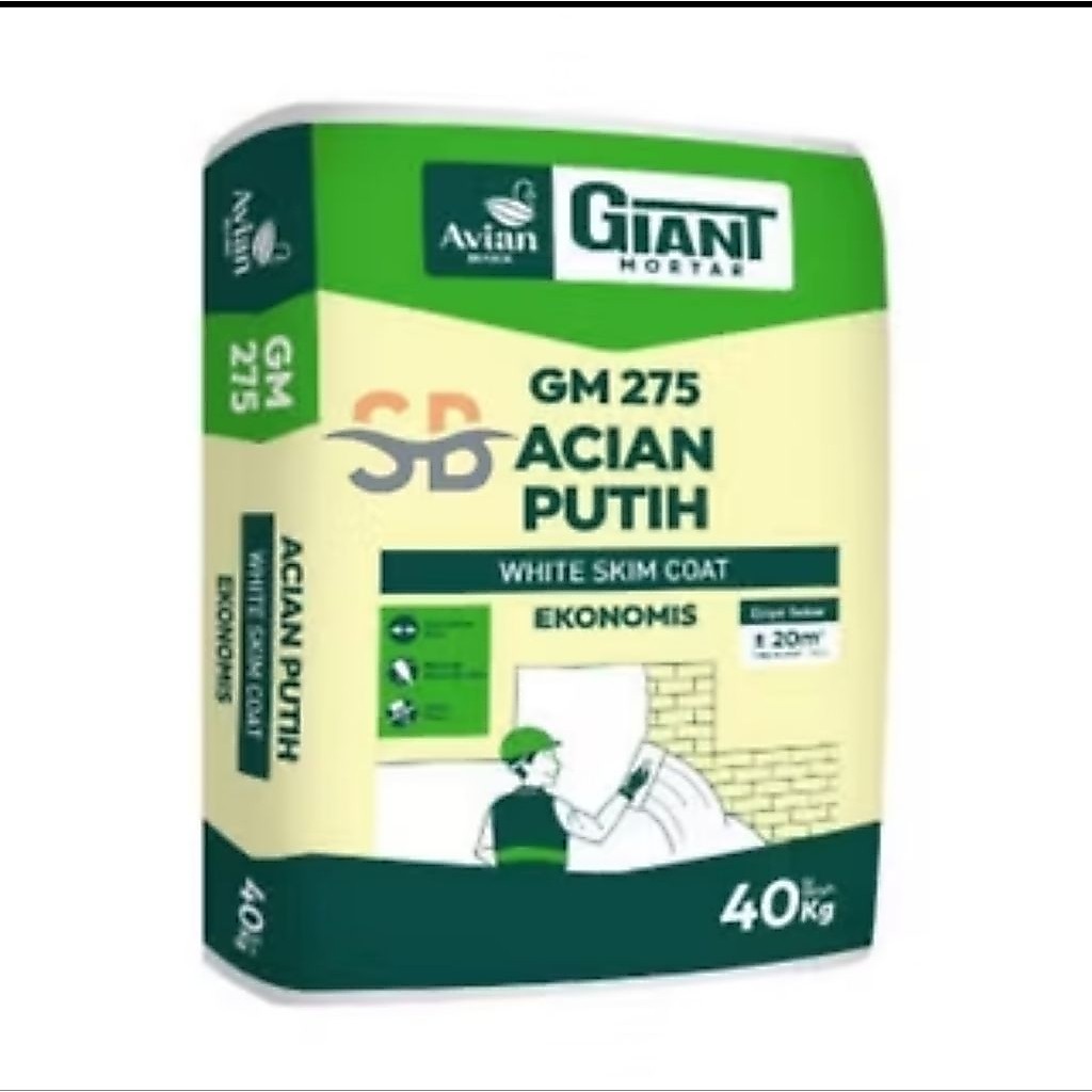 (BACA DESKRIPSI DULU PEKANBARU ONLY) Semen putih kiloan / semen dempul / semen acian putih / tepung 