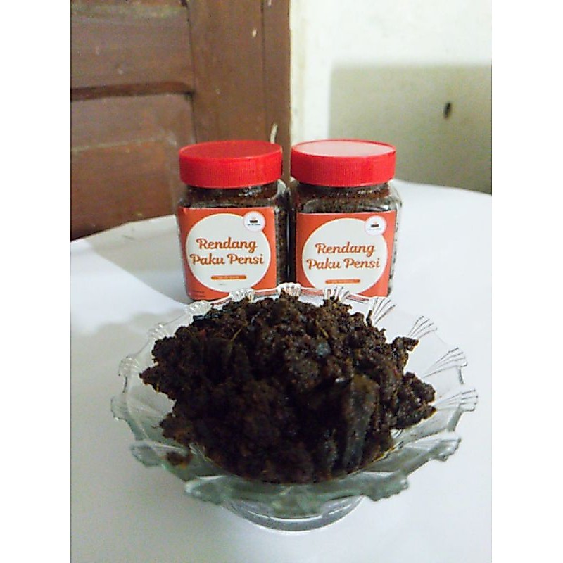 rendang paku pensi 500gr / rendang pakis pensi