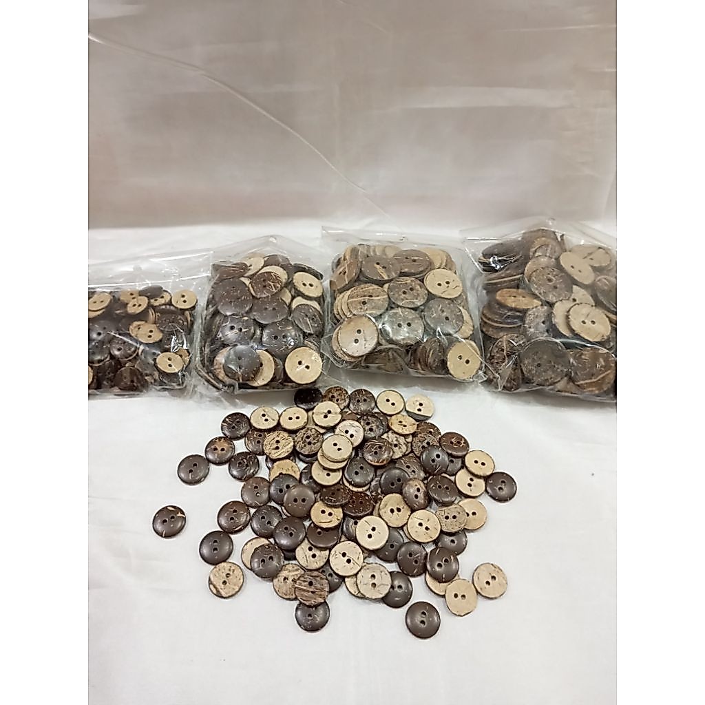 [isi 100 Pcs]Kancing Batok Pernis/Kancing Batok Glossy/Kancing Batok Kelapa