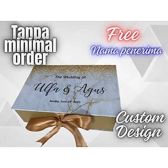 box custom kotak hampers bridesmaid hardbox buku ultah souvenir groomsmen wedding kotak ulang tahun 