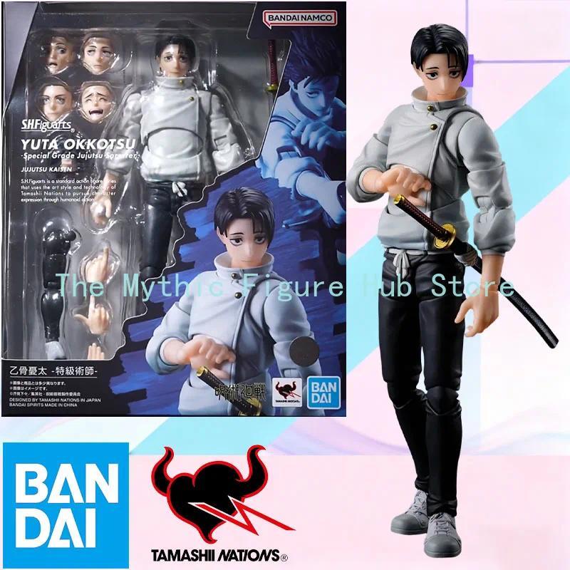 Original Bandai Spirits Jujutsu Kaisen Yuta Okkotsu SHF Movable Figure PVC ABS Anime Character Model