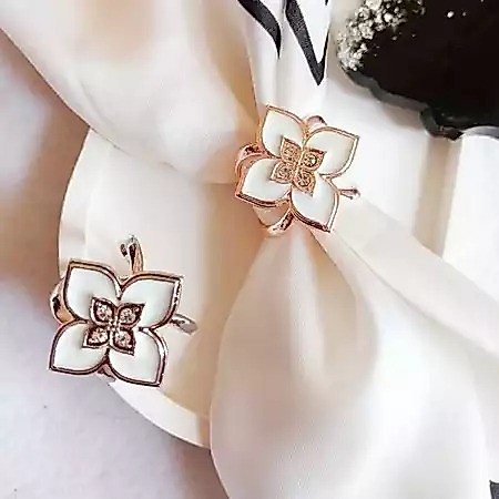 Ring Bros Cincin Jilbab Simpel Mutiara Wanita Elegan