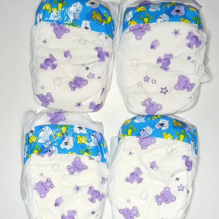 pampers hewan monyet tanpa lubang ekor isi 20pcs