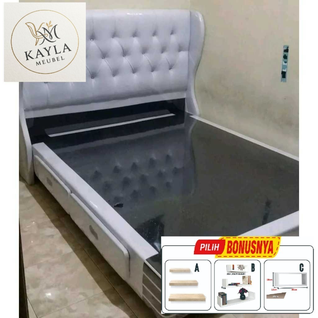 PROMO Divan laci divan set plus laci divan laci minimalis divan set sandaran