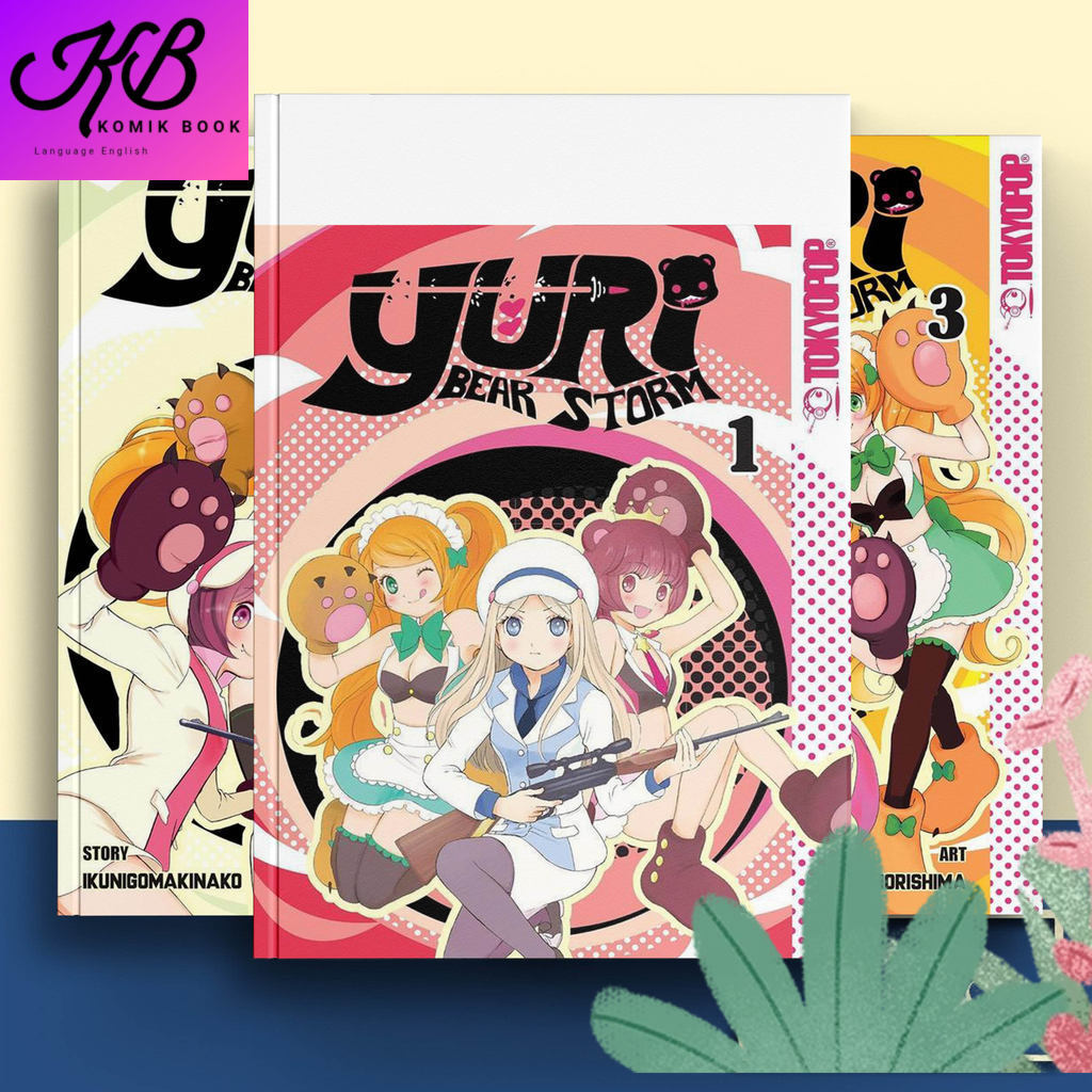 Yuri Bear Storm, Vol. 1-3 ( Komik Manga ) by Ikunigomakinako