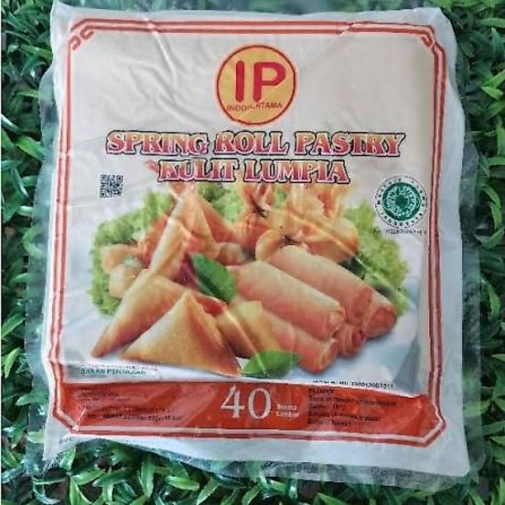 Spring Roll Pastry IP Kulit Lumpia Besar 8.5 inci isi 40 Sheet