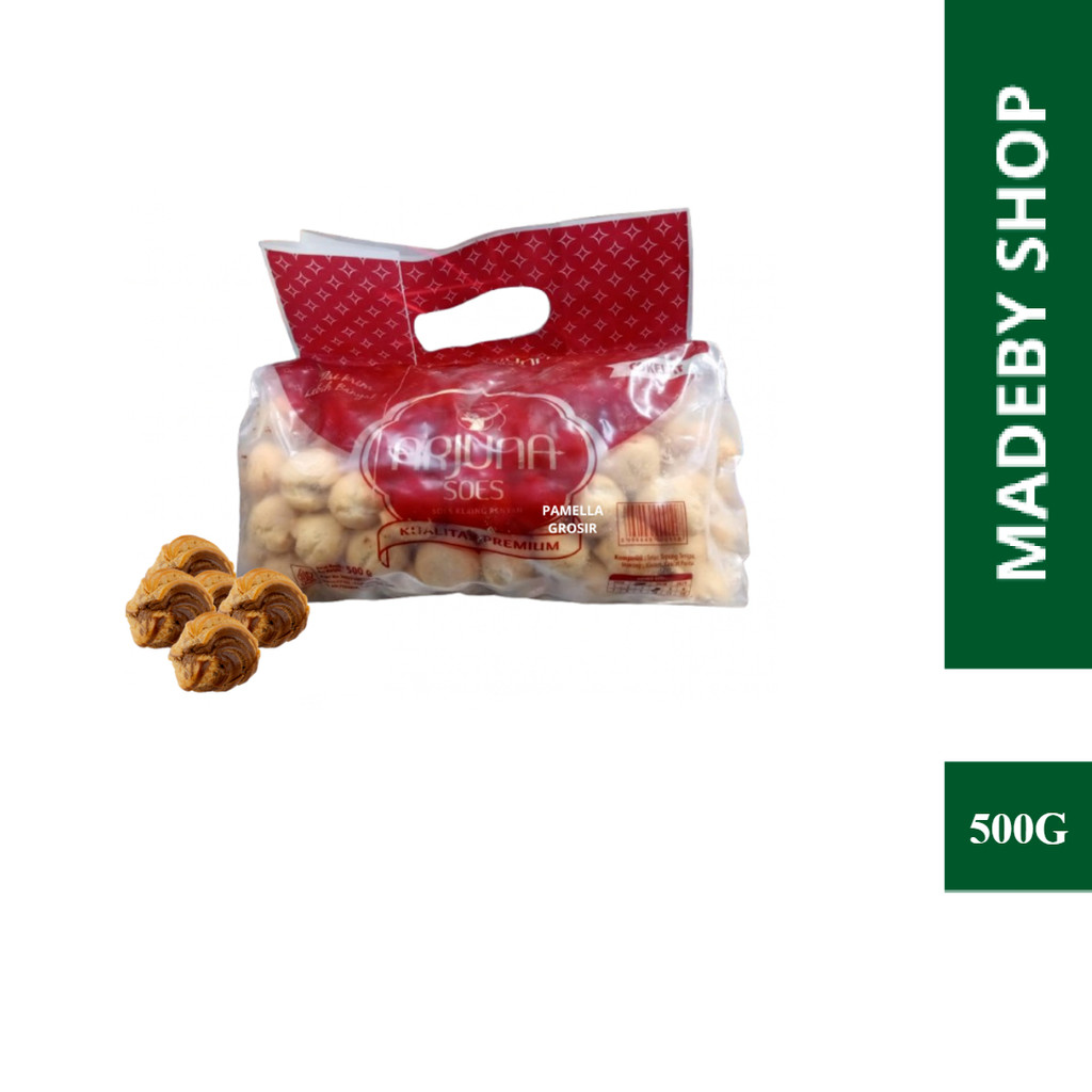 SOES KERING ARJUNA SOES COKLAT 500 GRAM