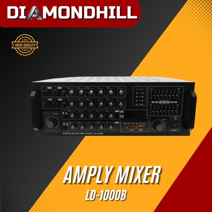 AMPLY MIXER LD-1000B / AMPLIFIER USB SD CARD RADIO KARAOKE - LD-1000B - LAD